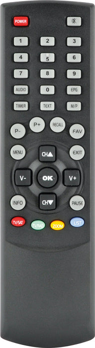 Replacement remote control (for SAT receiver)